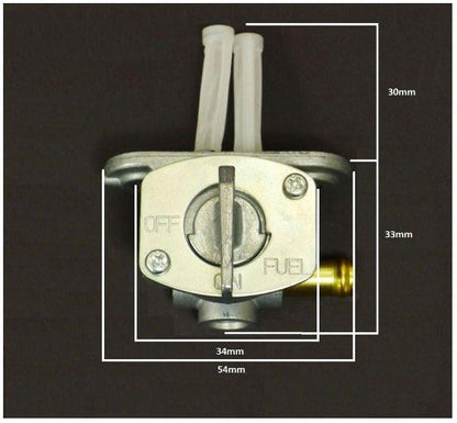 FUEL PETCOCK TAP YZ/YZF, YAMAHA 4DP-24500-00-00, PSYCHIC MX-07351 18-635.DR