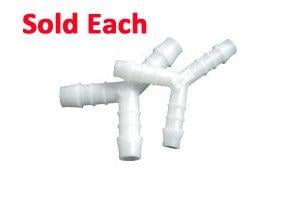 Y HOSE CONNECTOR 4/5mm PIPE EACH