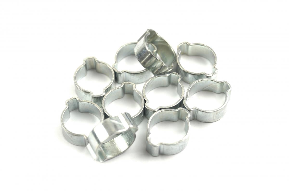 Steel O Clip 9/16 PACK OF 10, 13>15mm, / OC4