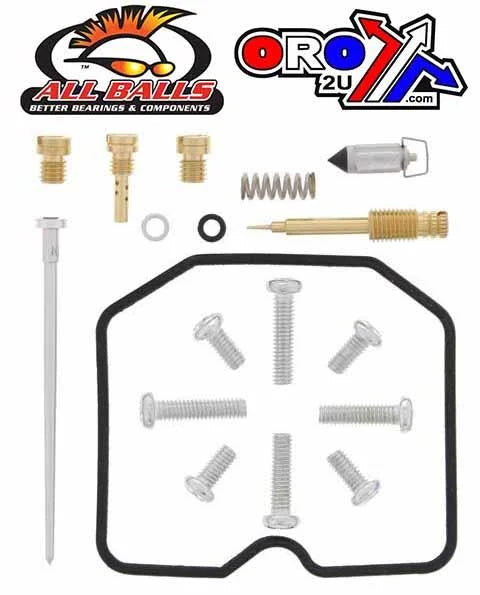CARBURETOR REBUILD KIT 02-05 SUZ LT-A500, ALLBALLS 26-1088 ATV