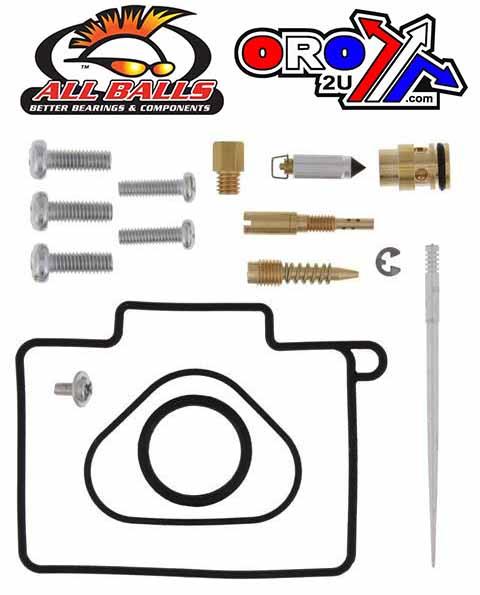 CARBURETOR REBUILD KIT 2004 SUZ RM 125, ALLBALLS 26-1123 DIRT