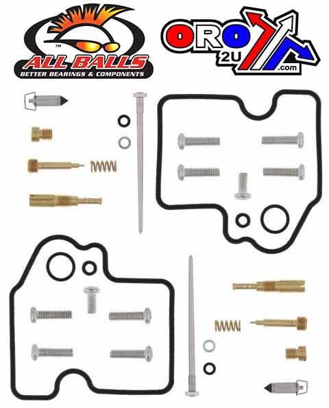 CARBURETOR REBUILD KIT 06-13 KAW KVF650, ALLBALLS 26-1220 ATV
