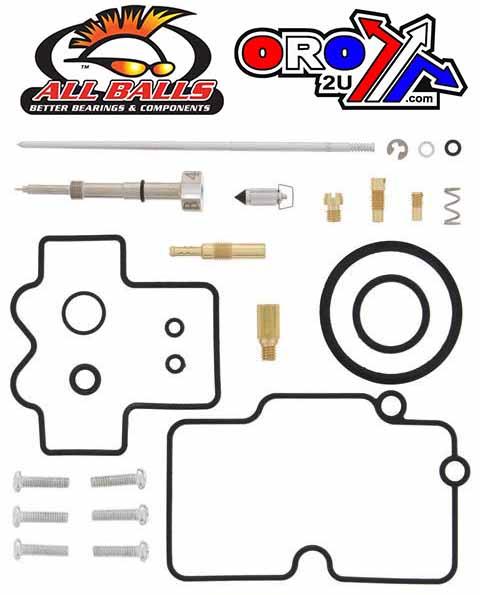 CARBURETOR REBUILD KIT 2004 YAM YZ250F, ALLBALLS 26-1282 DIRT