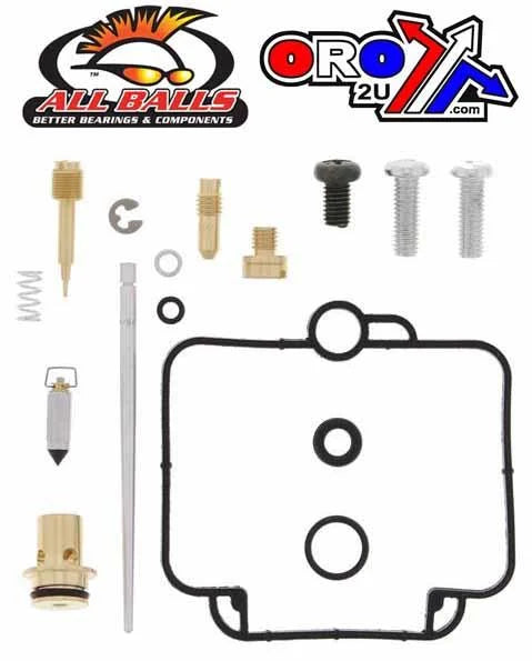 CARBURETOR REBUILD KIT 98-00 YAM YFM600, ALLBALLS 26-1371 ATV