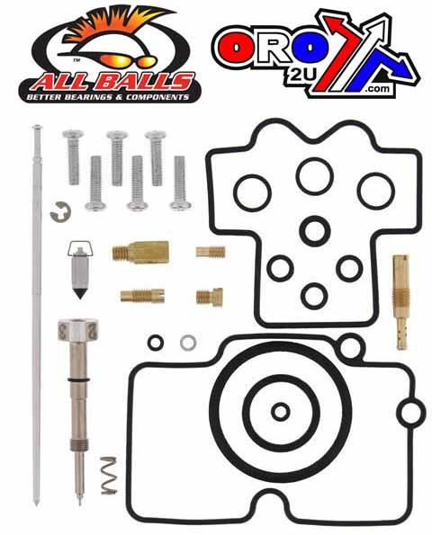 CARBURETOR REBUILD KIT 08-09 HON TRX450R, ALLBALLS 26-1374 ATV