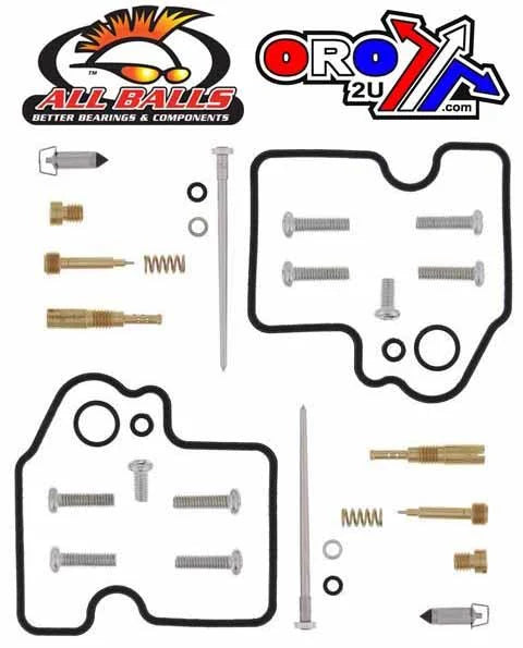 CARBURETOR REBUILD KIT 04-06 KAW KVF700/SUZ LTV-700F, ALLBALLS 26-1385 ATV