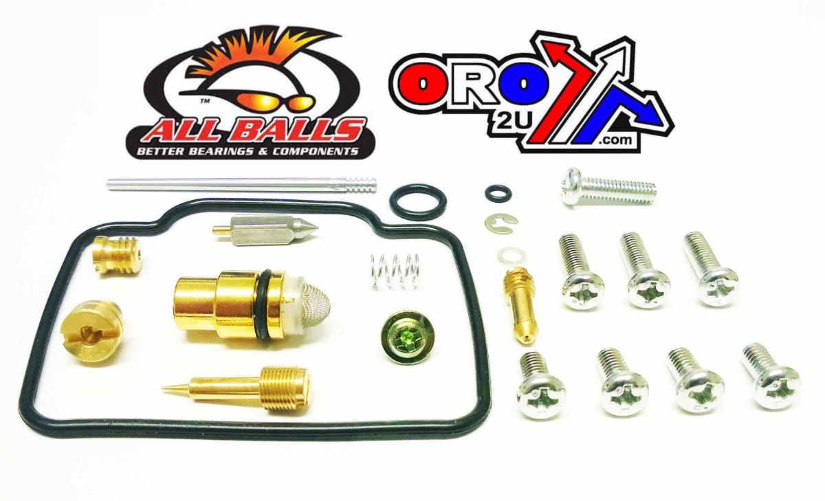 CARBURETOR REBUILD KIT 1999 SUZ LT-F250F, ALLBALLS 26-1414 ATV
