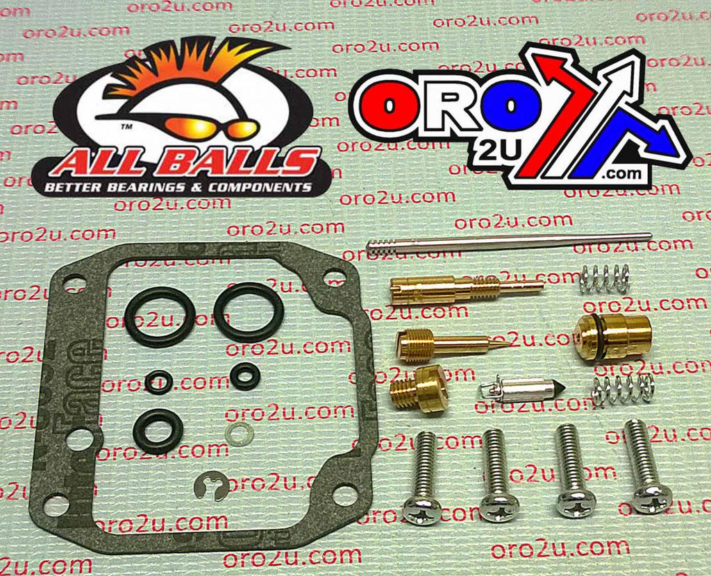 CARBURETOR REBUILD KIT 91-01 SUZ LT-F160, ALLBALLS 26-1423 ATV