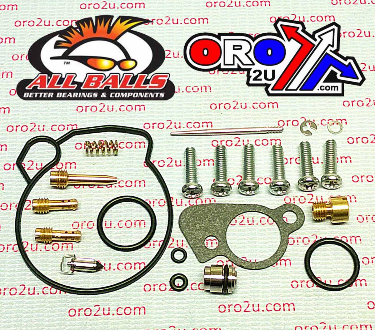CARBURETOR REBUILD KIT 02-06 ARCTIC CAT/CAN-AM 90, ALLBALLS 26-1437 ATV