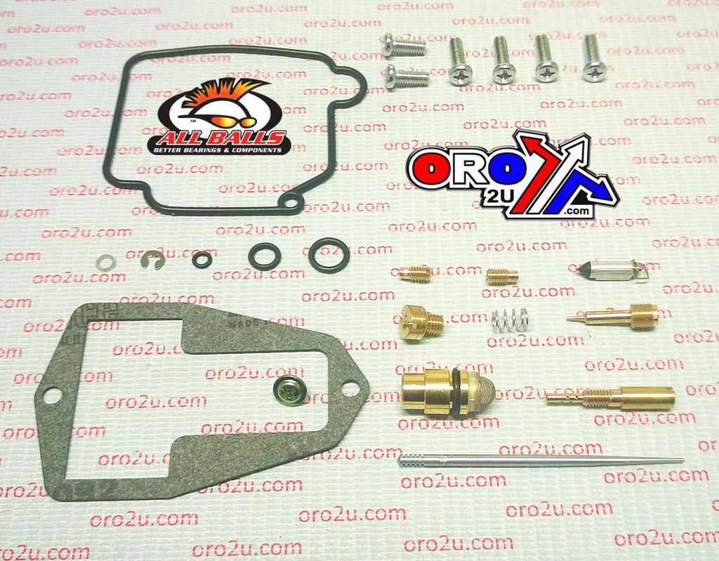 CARBURETOR REBUILD KIT 90-91 SUZ DR350, ALLBALLS 26-1493 DIRT