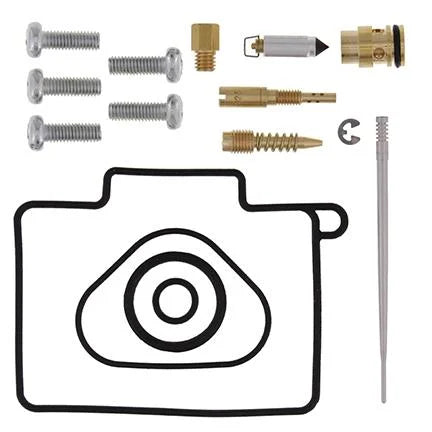 CARBURETOR REBUILD KIT 03-04 KAW KX125, ALLBALLS 26-1502 DIRT
