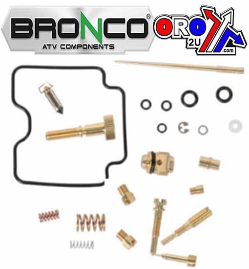 CARBURETOR REBUILD KIT 660, BRONCO AU-07465 YAMAHA RHINO, ATV UTV