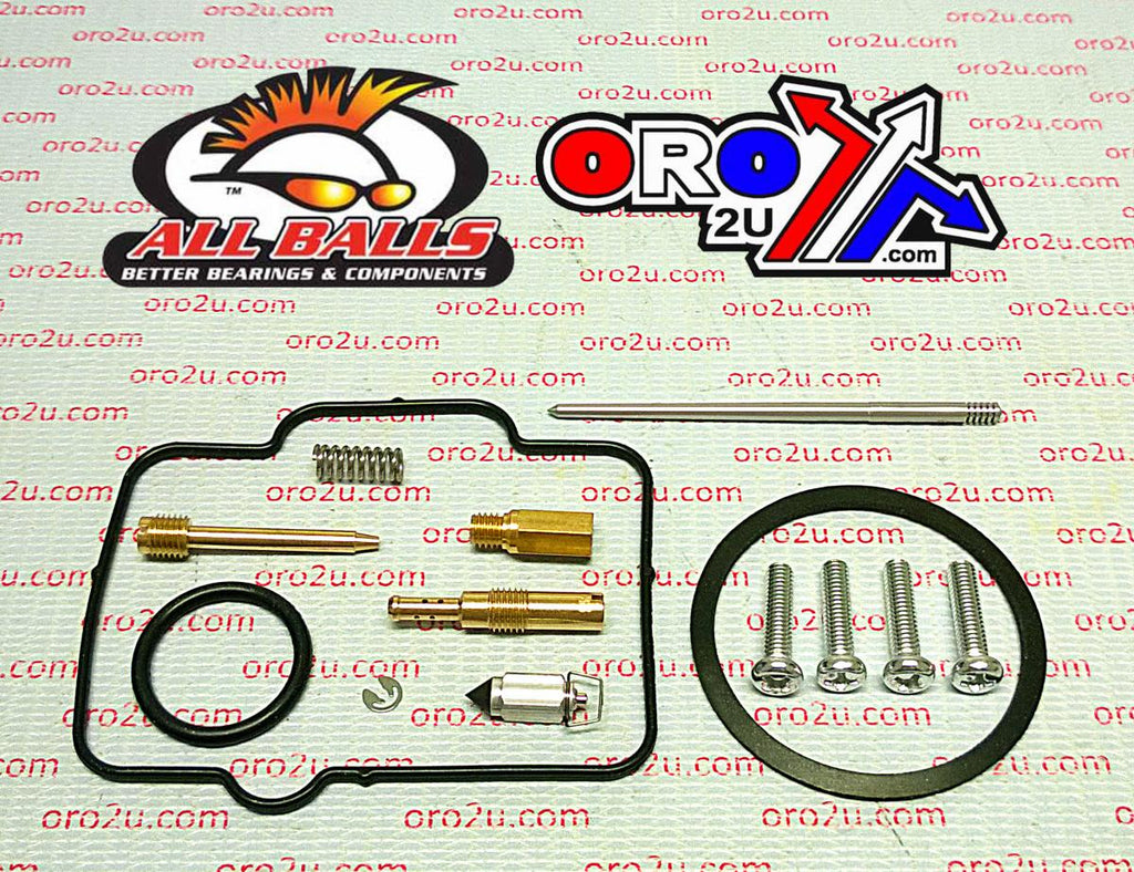 CARBURETOR REBUILD KIT 89-94 KAW KDX200, ALLBALLS 26-1555 DIRT
