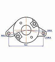 STARTER MOTOR SCOOTER 200cc, SIFAM, IND205