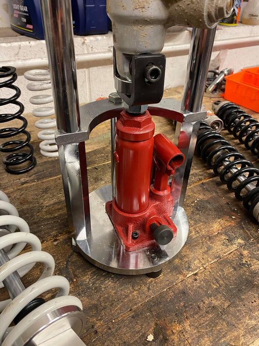 SHOCK SPRING COMPRESSOR HYDRAULIC