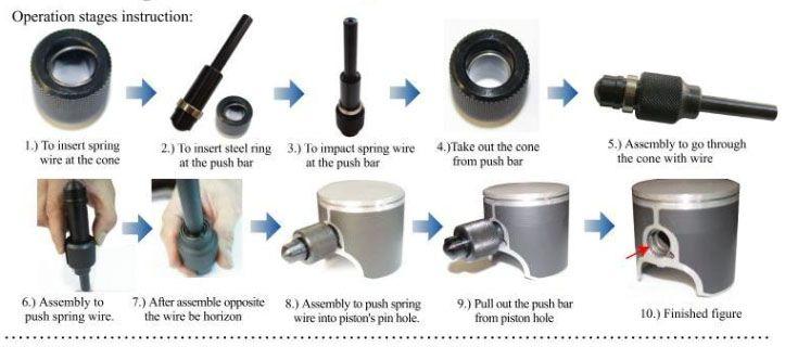 20mm SPRING CLIP INSTALL TOOL