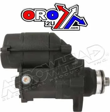 STARTER MOTOR HD 1.4 KW 07-16, HARLEY DAVIDSON, 6 SPEED, ARROWHEAD SHD0013 31618-06
