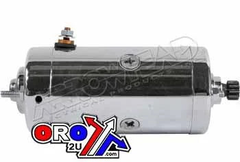 STARTER MOTOR HARLEY DAVIDSON, SHD0001-C, CHROME FINISH