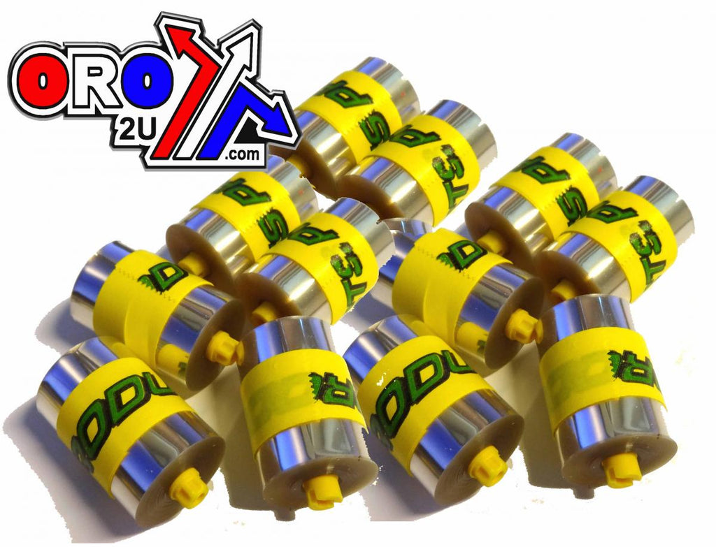 TORX END FILM PACK/12, 31mm STD ROLL OFF FILM, OAKLEY, SMITH