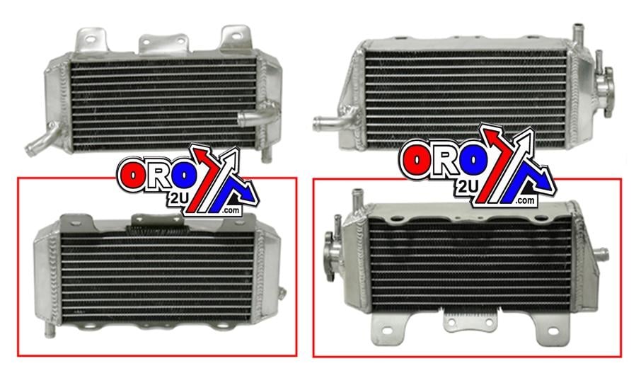 RADIATOR YZF450 2006 OS SET, 2S2-1240A-00-00 & 2S2-12461-00-00, XD-10002