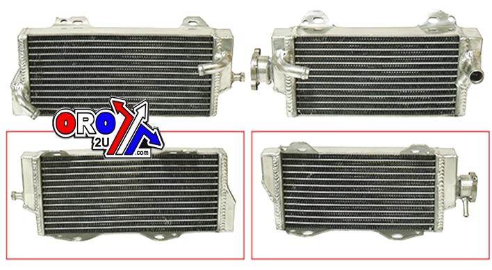 RADIATOR SET OVERSIZE RMZ450 08-17 OS, PSYCHIC XD-10089