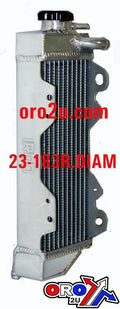 RADIATOR WRF400 98-00 RIGHT, 008056 YAMAHA 5BF-12461-00-00