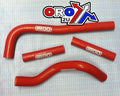 HOSE KIT 4pcs 07-26 HONDA CRF150 RED SILICONE RADIATOR HOSE 19063-KSE-000 19061-KSE-000