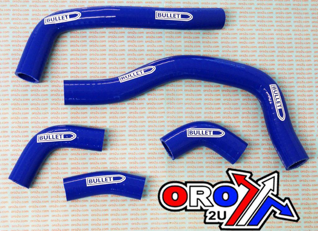 HOSE KIT 5pcs 05-08 CRF450R BLUE, SILICONE RADIATOR HOSE HONDA