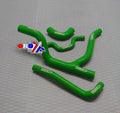 HOSE Y KIT 4pcs KXF250 07-08, GREEN SILICONE RADIATOR COOLING
