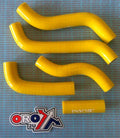 HOSE KIT 5pcs 07-09 RMZ250, SILICONE RADIATOR SUZUKI, PSYCHIC MX-10033 YELLOW