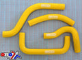 HOSE KIT 4pcs 2005 RMZ450 YELLOW, SILICONE RADIATOR SUZUKI, IROD 010031