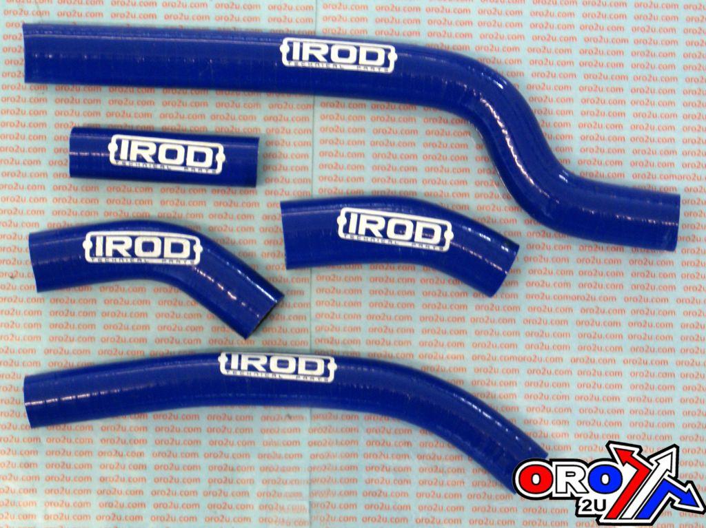 HOSE KIT 5pcs 2006 YZF250 BLUE, SILICONE RADIATOR YAMAHA, IROD 010049