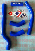 HOSE KIT 5pcs 06 YZF250, WRF250 07-09, SILICONE RADIATOR YAMAHA, PSYCHIC MX-10036 BLUE