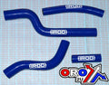 HOSE KIT 4pcs 07-09 YZF250 BLUE, SILICONE RADIATOR YAMAHA, IROD 010050