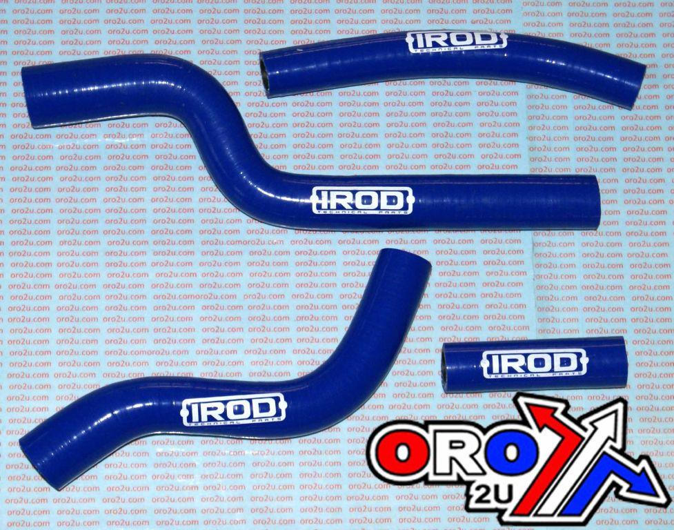 HOSE KIT 4pcs 07-09 YZF250 BLUE, SILICONE RADIATOR YAMAHA, IROD 010050