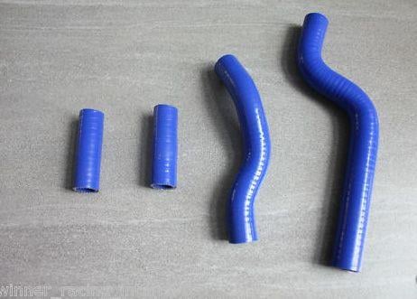 HOSE KIT 4pcs 07-09 YZF250, SILICONE RADIATOR YAMAHA, PSYCHIC MX-10034 BLUE