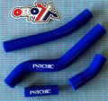 HOSE KIT 4pcs 03-09 YZF450, SILICONE RADIATOR YAMAHA, PSYCHIC MX-10035 BLUE
