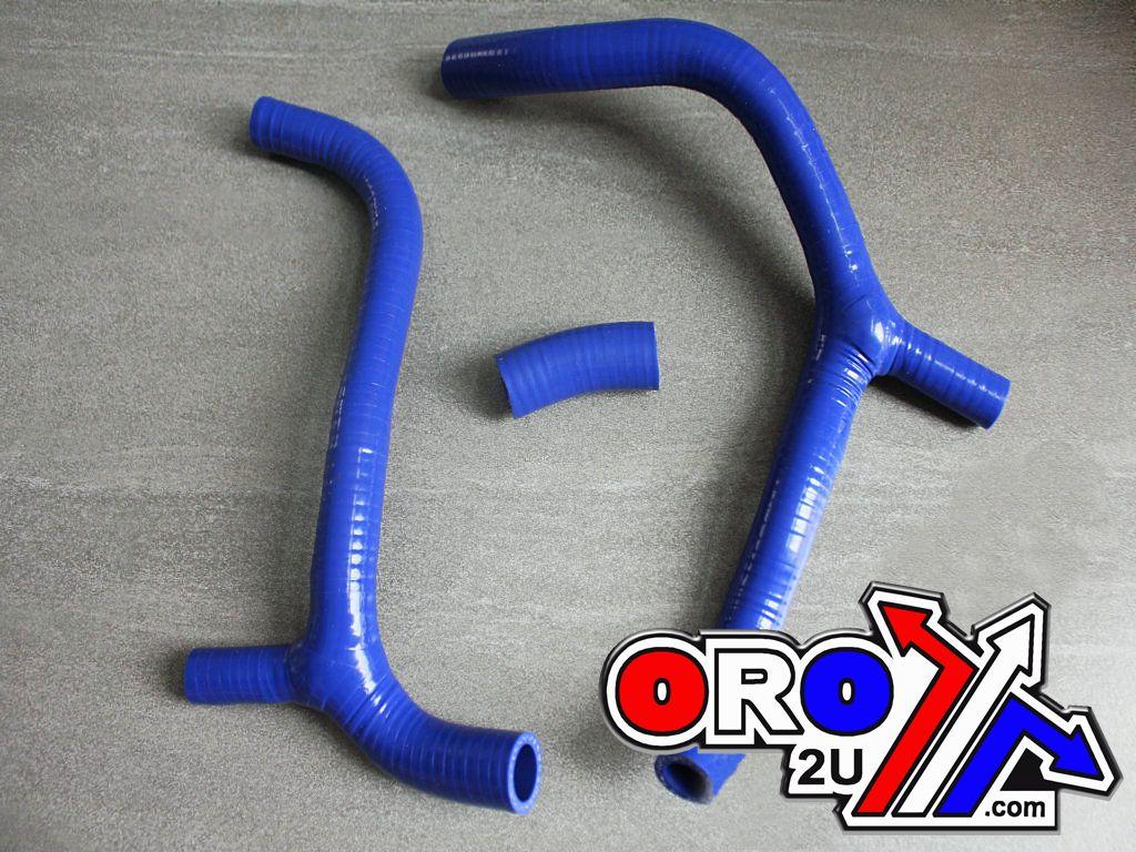 HOSE Y KIT 3pcs 09-12 CRF450 BLUE SILICONE RADIATOR HOES