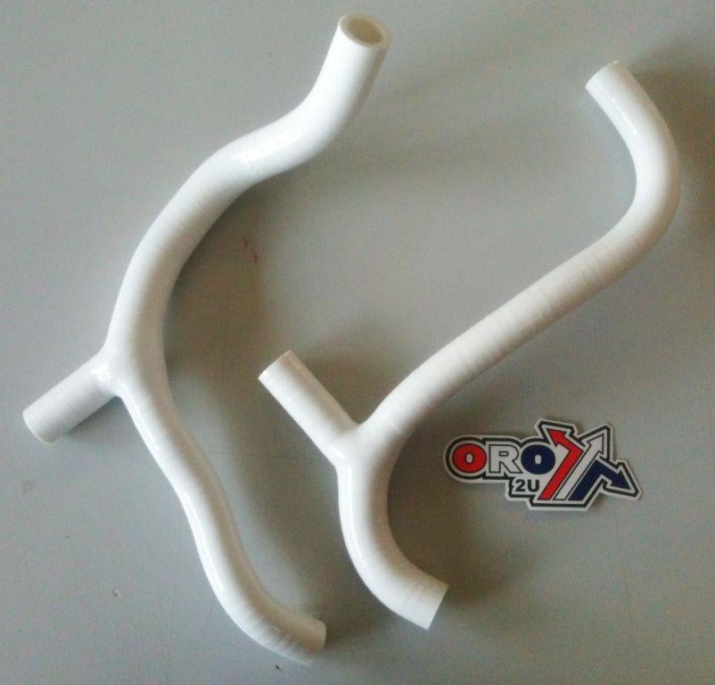 HOSE Y KIT 3pcs 09-12 CRF450 WHITE SILICONE RADIATOR HOSE