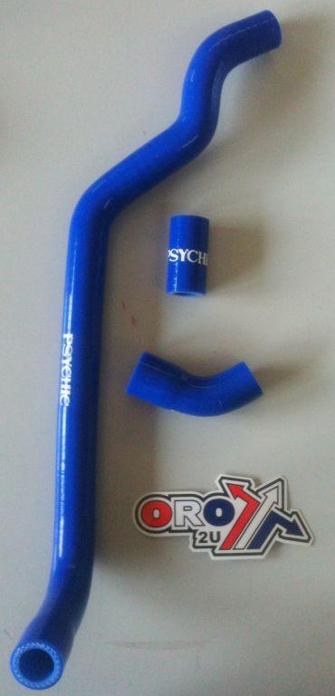 RADIATOR HOSE KIT 07-09 YAMAHA WR R 250 PSYCHIC MX-10005 3PCS BLUE SILICONE 3D7-12481-00-00