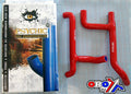 HOSE Y KIT 2pcs 09-11 TC250 RED, PSYCHIC MX-10023RD SILICONE, RADIATOR HOSE HUSQVARNA