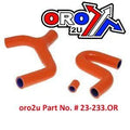 SILICONE RADIATOR HOSE Y KIT 4pcs ORANGE 08-11 KTM EXC EXC-R 400 450 530 630 SILICONE 78035027033