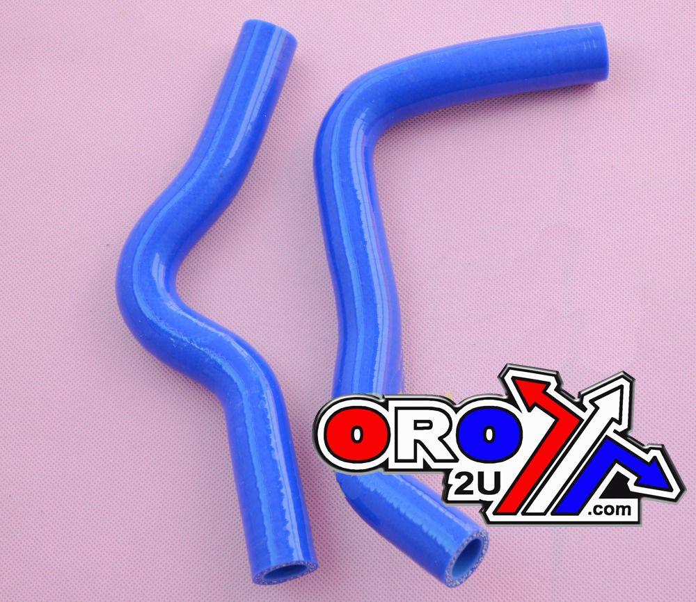HOSE KIT 2pcs 00-12 RM85 BLUE, SILICONE RADIATOR SUZUKI