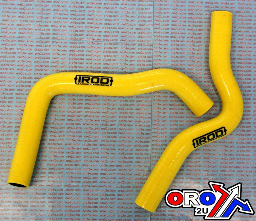 HOSE KIT 2pcs 02-12 RM85 YELLOW, SILICONE RADIATOR SUZUKI, IROD 010025