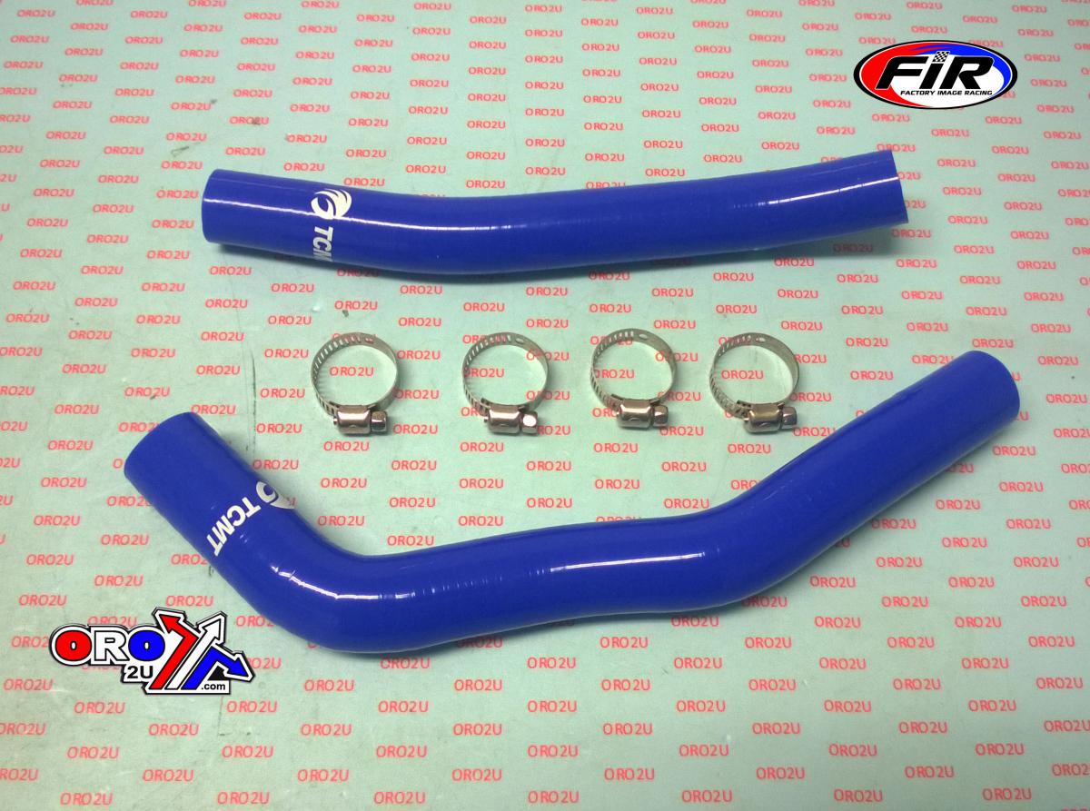 HOSE KIT 2pcs 02-20 YZ85 BLUE, SILICONE RADIATOR YAMAHA 4ES-12481-10-00 5PA-12482-00-00