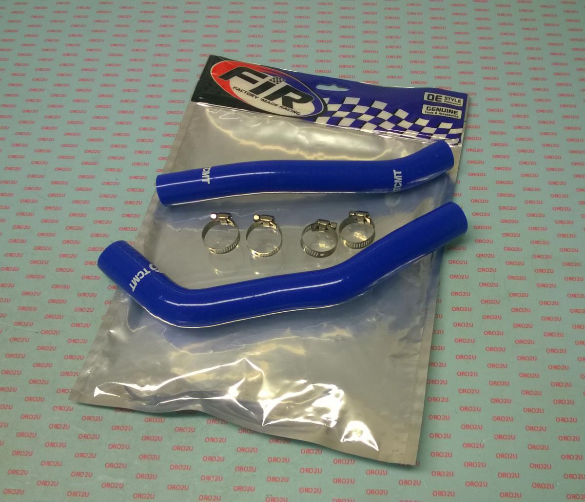 HOSE KIT/2 02-19 YZ85 BLUE, SILICONE RADIATOR YAMAHA 4ES-12481-10-00 5PA-12482-00-00