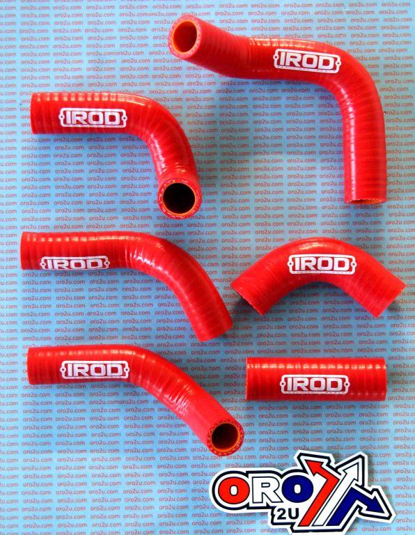 HOSE KIT 6pcs TC450 TE450 02-07 HUSQVARA, SILICONE RADIATOR IROD 010013