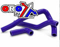 HOSE KIT 3pcs  KX65, RM65 BLUE SILICONE RADIATOR