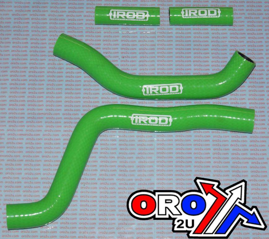 HOSE KIT 4pcs KX125 03-08 KAWASAKI, SILICONE RADIATORCOOLING, IROD 010016