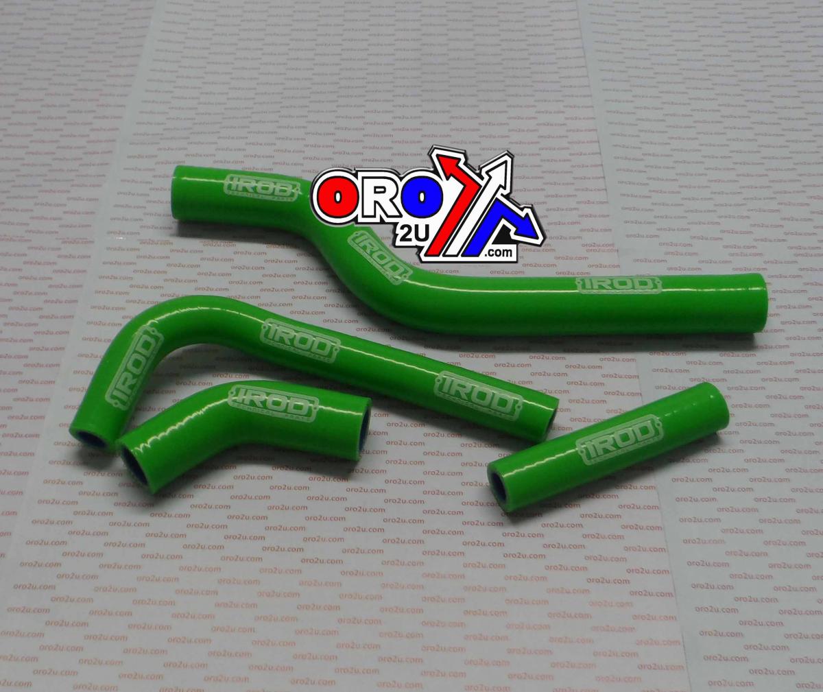 HOSE KIT 4pcs KX250F 2005 KAWASAKI, SILICONE RADIATOR COOLING, IROD 010019